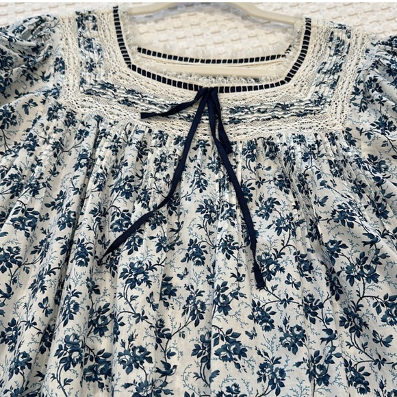 Doen Cadeau Dress in Songbird Toile - Picture 4 of 5
